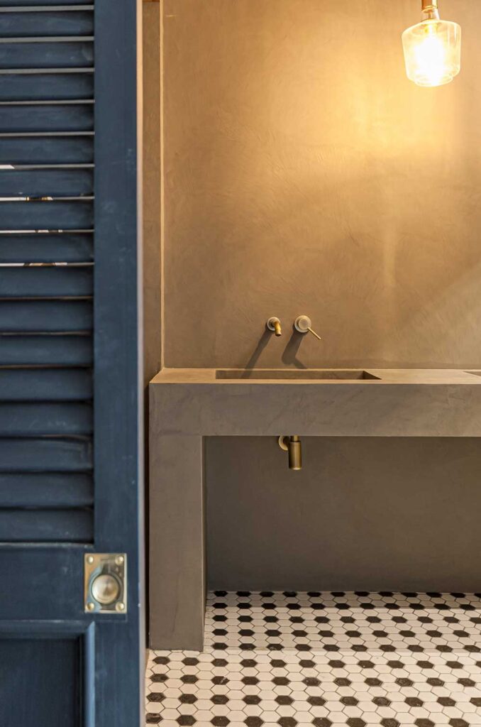baño microcemento