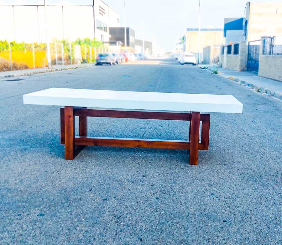 mesa microcemento