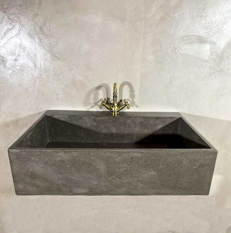 lavabo microcemento